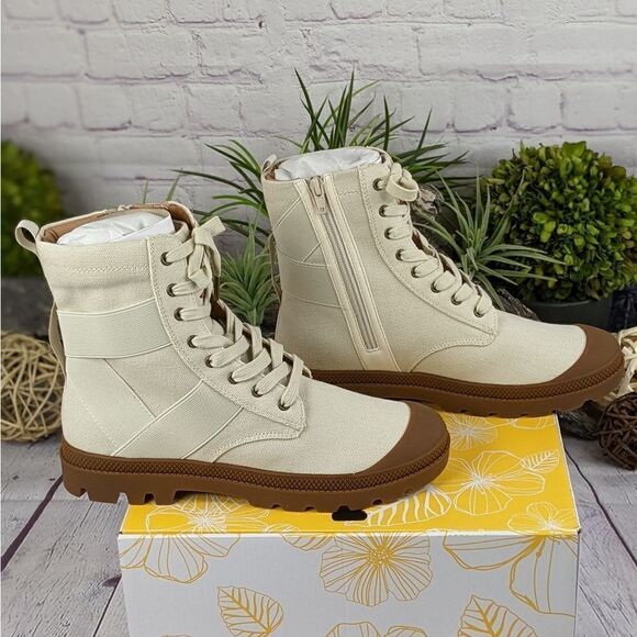 NIB Yellow Box Platon Sneaker Boots - Picture 2 of 10